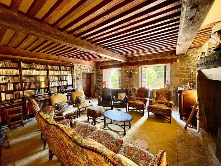 Location de vacances pour 14 personnes, avec jardin et vue à Gelles - 4