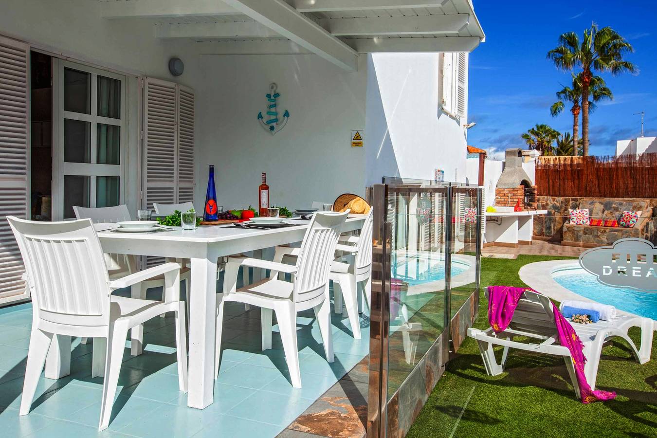 Chalet para 8 personas con terraza in Corralejo, La Oliva
