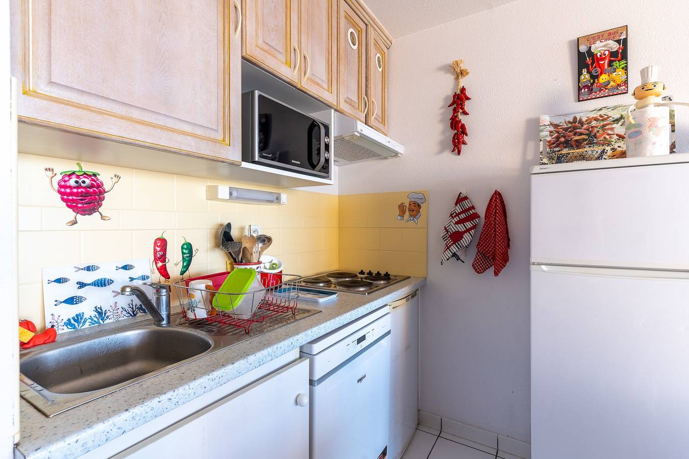 Appartement "Didier" met zeezicht, terras & Wi-Fi, foto 9