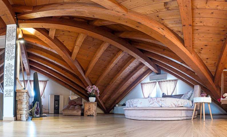 Location de vacances pour 8 personnes, avec sauna et jardin, animaux acceptés à Santa Giustina - 2