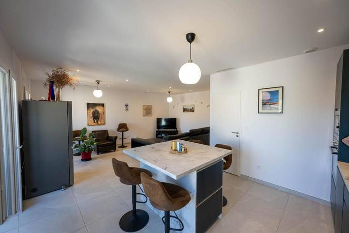 Appartement de vacances pour 6 personnes, avec Balcon ainsi que Terrasse et Vue