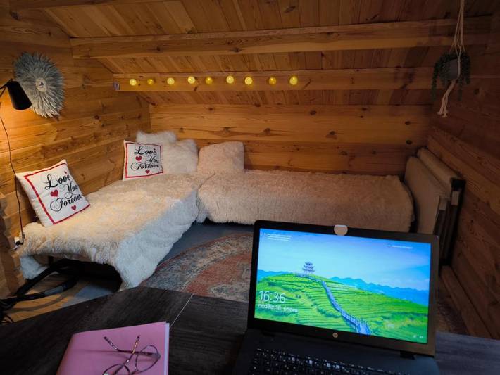 Gîte pour 4 personnes, avec jardin et vue, animaux acceptés à Lafage (Aude) - 3