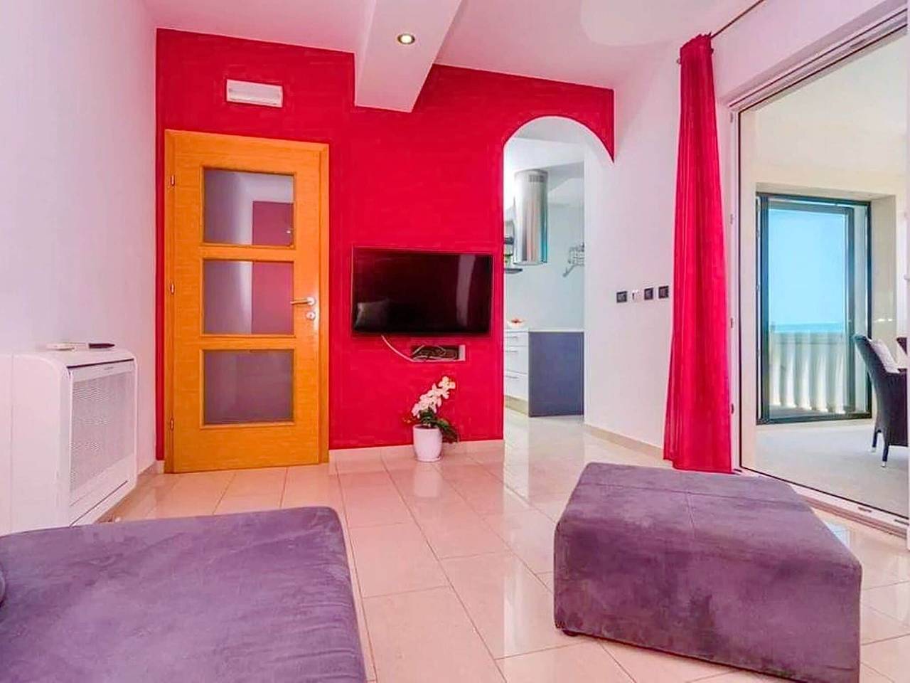 Ganze Wohnung, Apartments Villa Bella Vista - Two Bedroom Apartment with Balcony and Sea View in Potomje, Dubrovnik-Neretva