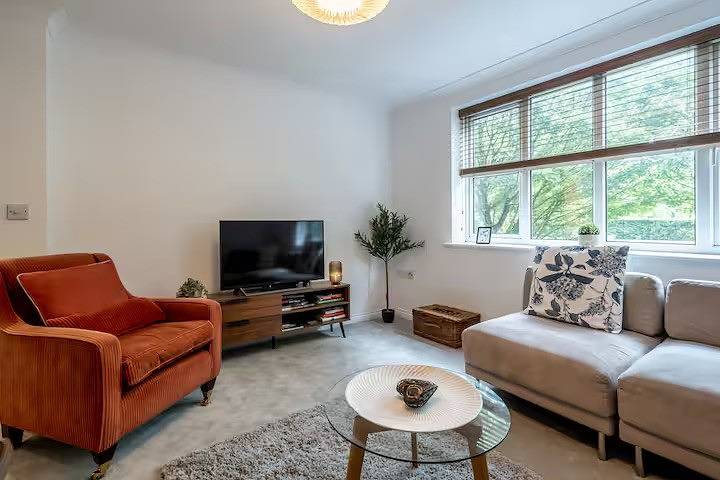 Hel ferieleilighet, Sleeps 3 Apartment -Ascot Racecourse -Free Parking in Berkshire