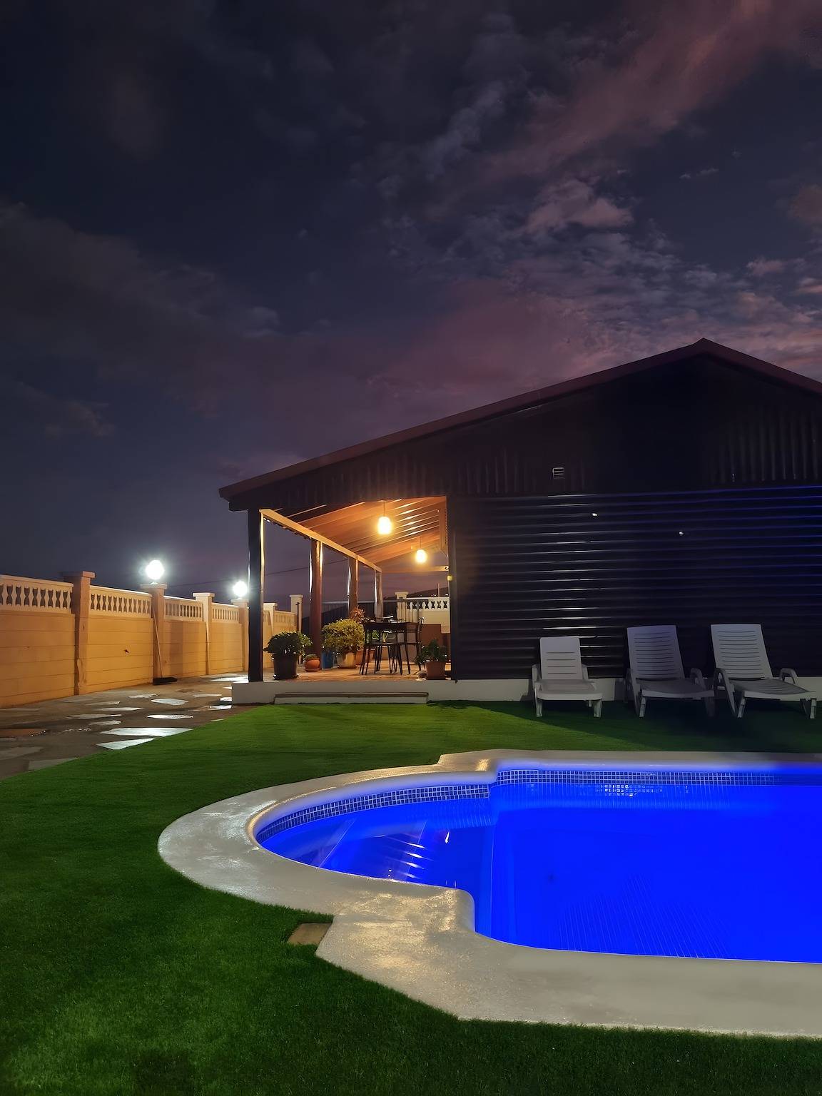 Vacation Home "La Molineta" with Mountain View, Pool, Garden, Terrace & Wi-Fi in La Hidalga, Arafo region