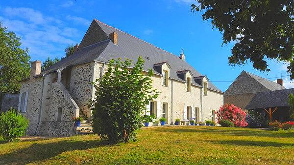 Chambre d’hôte pour 2 personnes, avec jardin à Rochefort-sur-Loire