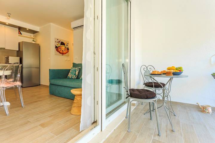 Appartement entier, Appartement de vacances pour 6 personnes avec balcon/terrasse in Split, Split-Dalmatie