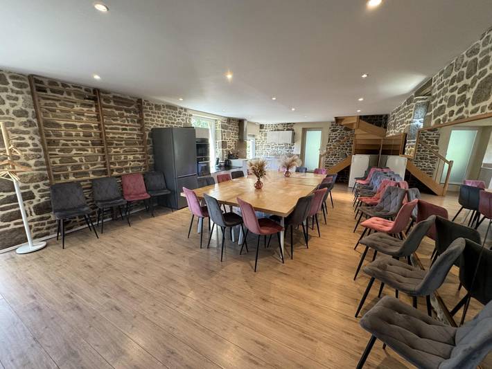 Mühle für 35 Personen, mit Garten und Seeblick sowie Sauna, mit Haustier in Frankreich - 2