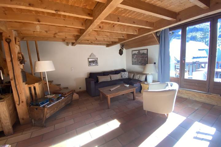 Ganze Wohnung, Cosy duplex & slope-side in Serre Chevalier in La Salle-les-Alpes, Serre Chevalier
