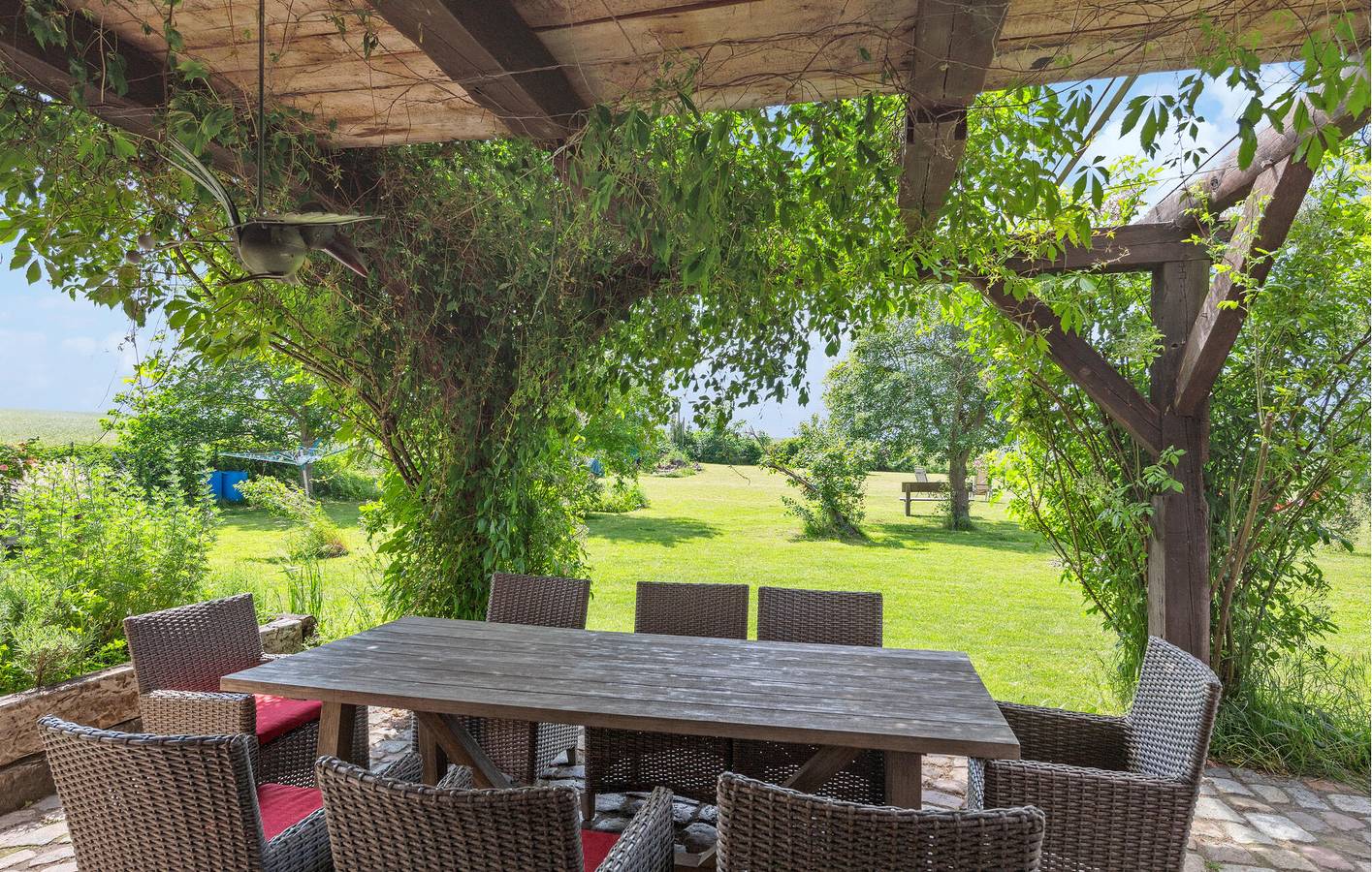 Apartment am Strand mit Terrasse und Parkplatz - 1,5 km zum Strand in Klein Strömkendorf, Salzhaff