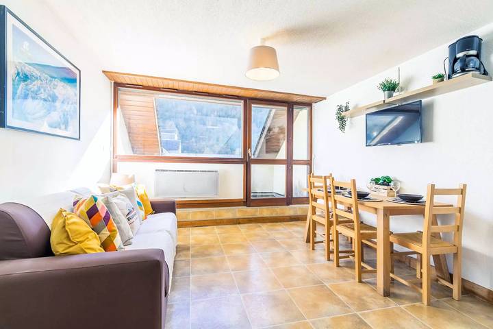 Studio pour 4 personnes, avec vue et balcon