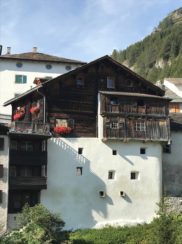 Ferienwohnung für 4 Personen, mit Sauna in Misox Calancatal