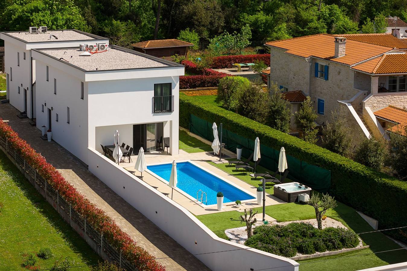 Villa Angelina premium stay with Jacuzzi, Pool  & Bbq in Poreč, Grad Poreč