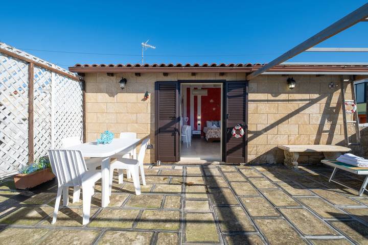 Ferienhaus für 4 Personen, mit Garten
