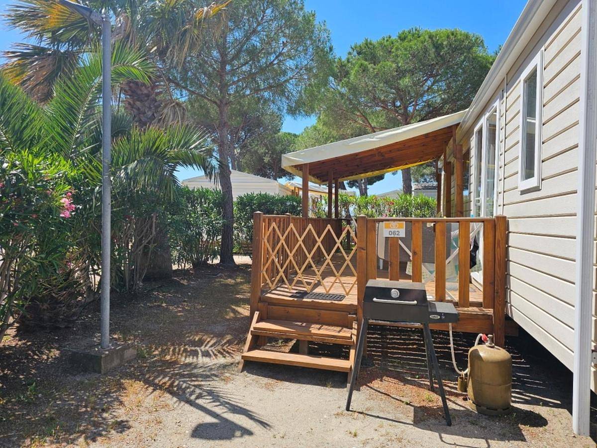 Mobil-home climatisé, tout confort, 3 ch, 6 pers, sans vis à vis, dans camping 4 étoiles à La Presqu'ile du Barcares in Le Barcarès, Côte d'Améthyste