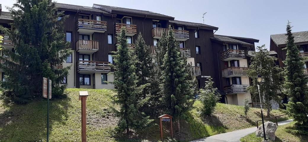 Gîte pour 2 personnes, avec Balcon ainsi que Terrasse et Vue dans Station De Montalbert