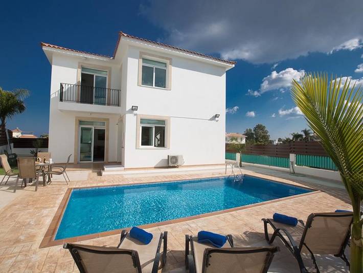 Holiday rental for 6 people, with Balcony and Terrace as well as Garden in Protaras