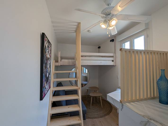 Maisonette-Studio mit Gemeinschaftspool - 2 Pers. in Argenton-sur-Creuse, Châteauroux und Umgebung