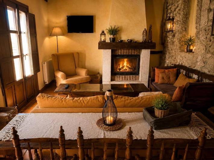 Casa rural para 8 personas, con Balcón y Terraza además de Jardín y Vistas en Montánchez - 3
