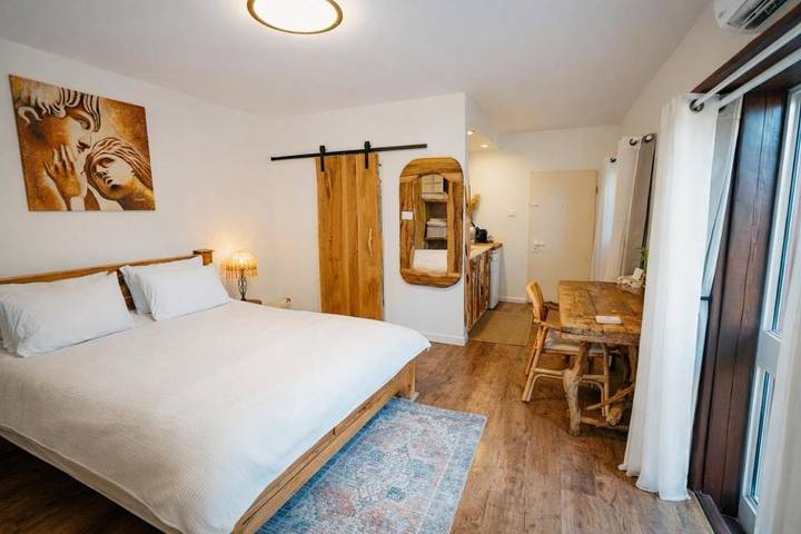 Gîte pour 2 personnes, avec jardin et balcon