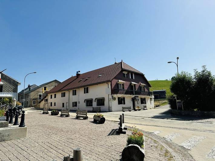 Chambre d’hôte pour 2 personnes, avec Terrasse et Vue dans Belleydoux