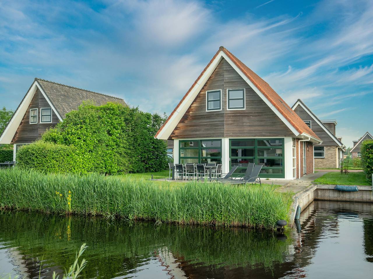 Bungalow für 8 Personen mit Terrasse in Friesland