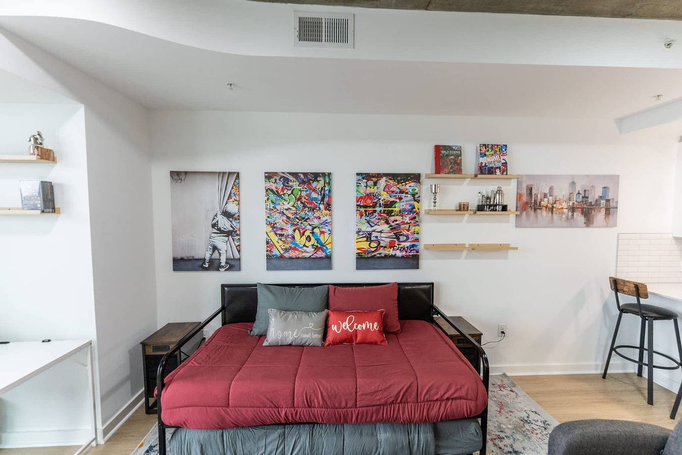 Apartamento entero, Midtown Luxepad 1B1B Rooftop Lounge Pool Gym Xbox in Georgia (Estados Unidos)