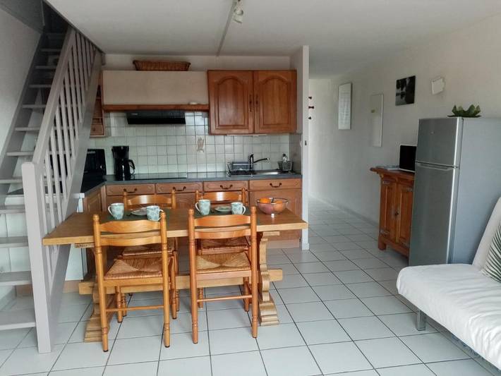 Appartement de vacances pour 4 personnes, avec vue et jardin