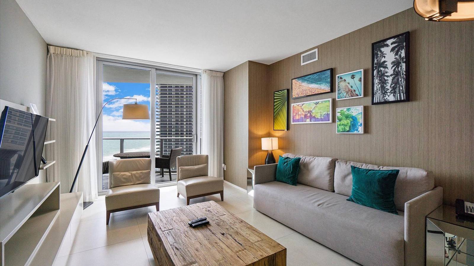 Apartamento entero, Apartamento de vacaciones para 6 personas con balcón in Hollywood Beach (FL), Hallandale Beach