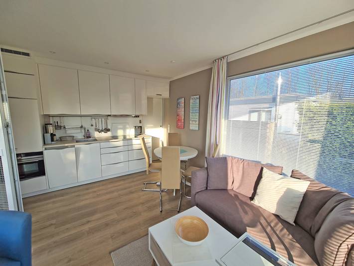 Bungalow für 5 Personen, mit Balkon und Terrasse sowie Garten in Lensterstrand