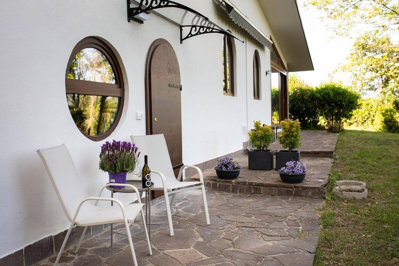 Suite matrimoniale "Collio Bianco" con giardinetto privato in Mossa, Carso