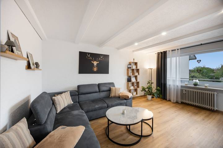 Ganze Wohnung, Ferienwohnung 'Weitblick' mit Bergblick, Balkon und WLAN in Reute, Südschwarzwald