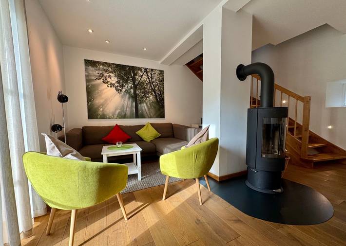 Ferienwohnung für 5 Personen, mit Garten