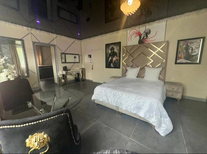 Hôtel pour 2 personnes, avec jardin et terrasse ainsi que piscine et jacuzzi, animaux acceptés à Charavines - 3