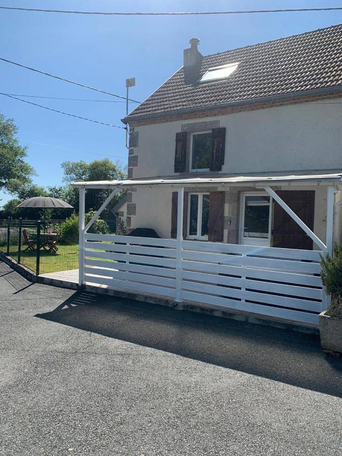 Maison de vacances pour 5 personnes, avec Terrasse ainsi que Jardin et Vue