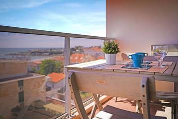 Gîte pour 2 personnes, avec balcon dans Plage Pontaillac