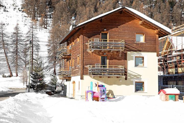 Apartament wakacyjny dla 3 osób, z Balkon i Ogród w Livigno