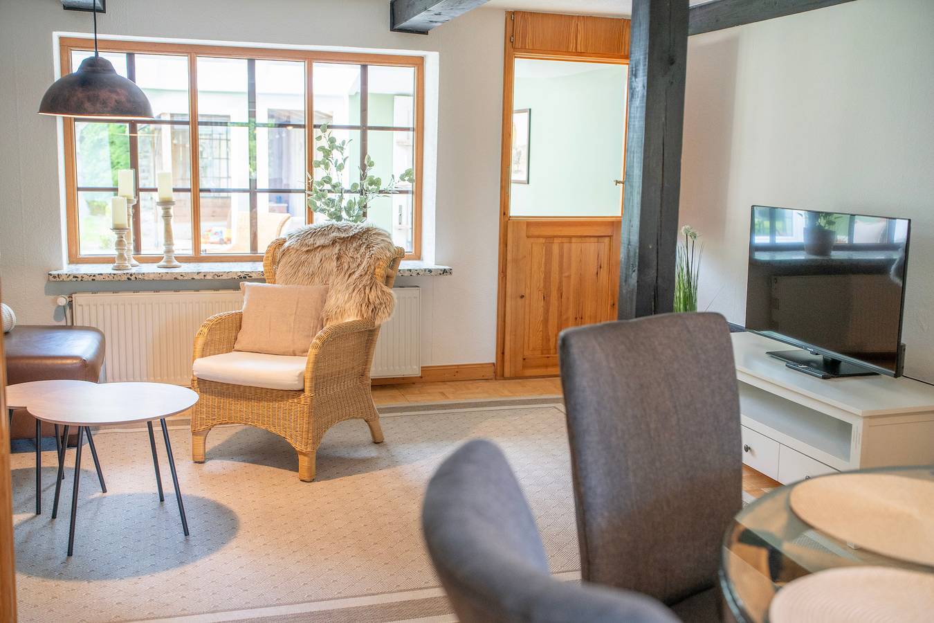 Ganze Ferienwohnung, Ferienwohnung "Opas Reetdachkate" in Jübek, Grünes Binnenland