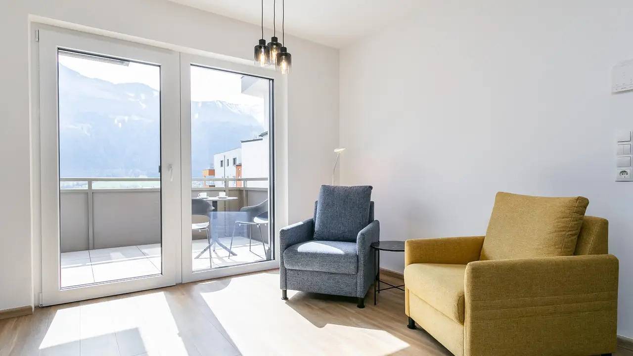 Geheel vakantieappartement, Ferienwohnung für 3 Personen (35 m²) in Jenbach in Jenbach, Bezirk Schwaz