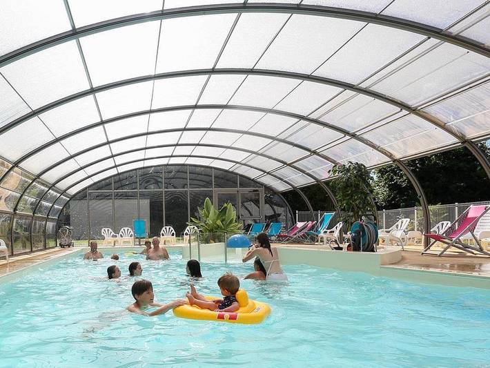 Camping Le Vallon aux Merlettes - Mobilheim 6 personen - Cosy 3ch in Matignon, Dinan und Umgebung