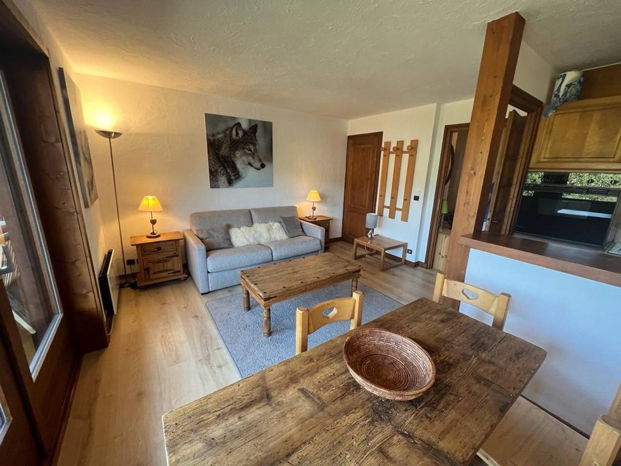 Studio pour 4 Personnes dans Megève, Massif du Mont-Blanc