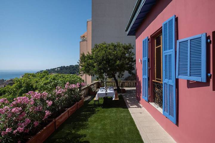 Villa pour 5 personnes, avec terrasse et jardin à Roquebrune-Cap-Martin