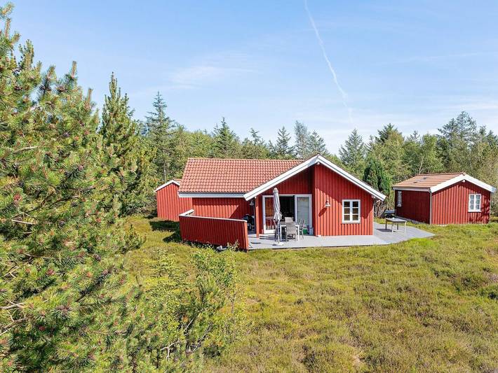 Ferienhaus für 6 Personen, mit Terrasse und Sauna in Fur