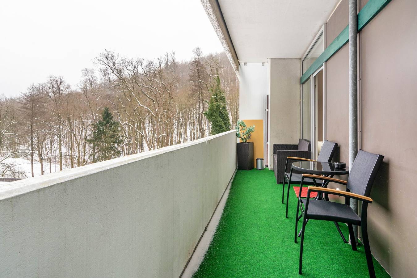 Appartement entier, Appartement "Harz Mit Elan" avec vue sur les montagnes, balcon et Wi-Fi in Bad Harzburg, Harzvorland