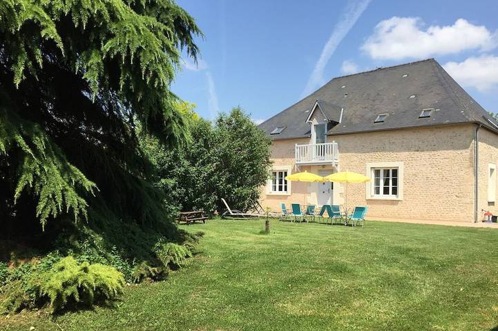 Gîte pour 7 personnes, avec jardin