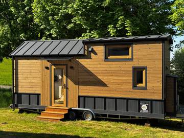 Ferienwohnung für 4 Personen, mit Seeblick und Garten in Hagen im Bremischen