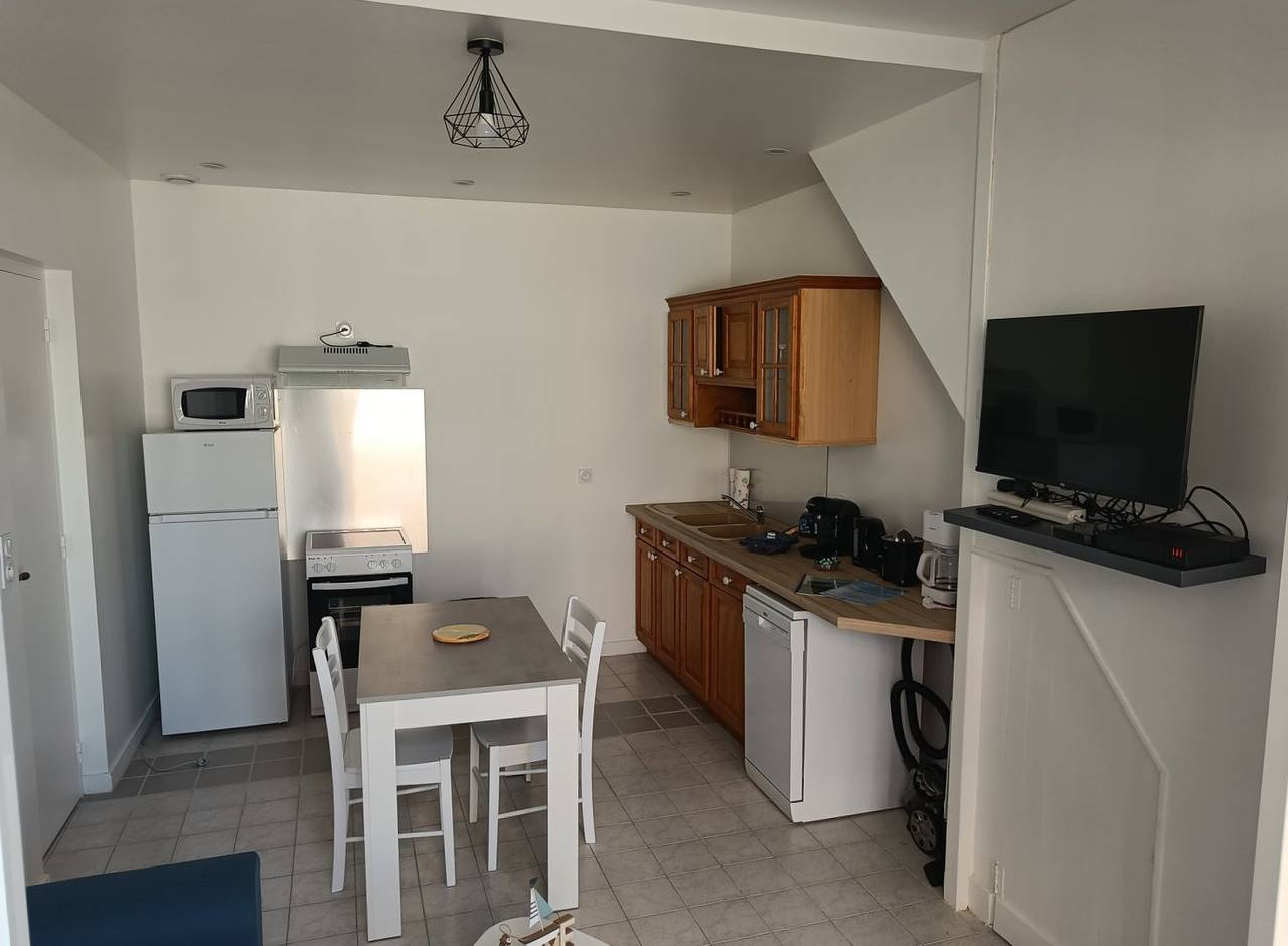 Appartement entier, 26* Appartement Freya 3* rdc, lave-linge, plage à 2 pas in Ault, Région d'Abbeville