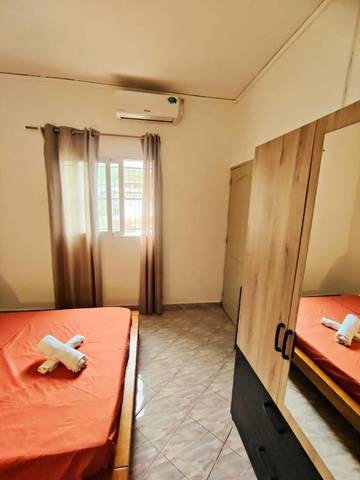 Gîte pour 5 personnes, avec terrasse et vue, animaux acceptés à Mamoudzou