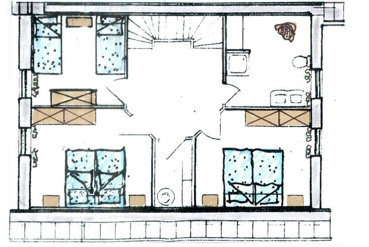 Ferienhaus für 8 Personen, mit Garten und Terrasse auf den Ostfriesische Inseln - 4