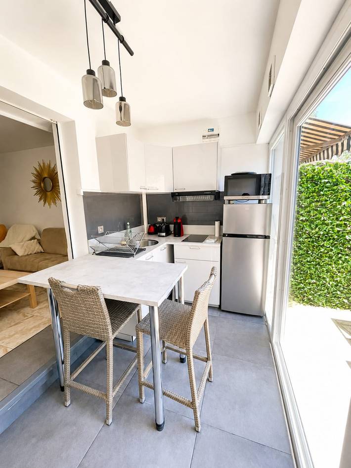 Studio für 2 Personen, mit Garten in Antibes - 3
